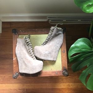 Jeffrey Campbell Damsel Platform Wedge Boot